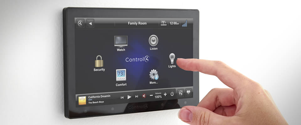 …Touchscreen control